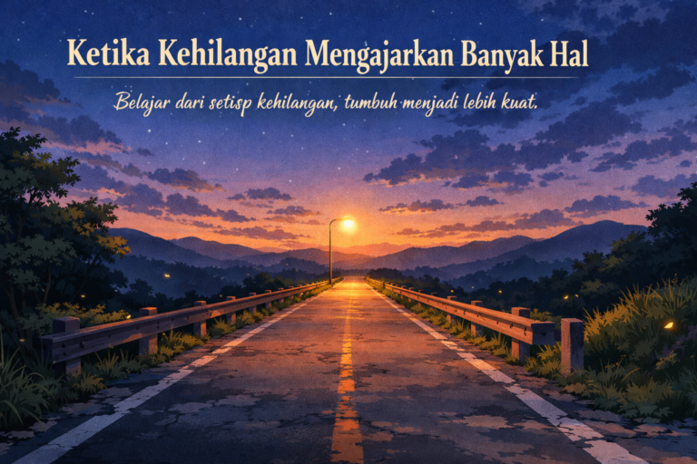 Pelajaran dari Kehilangan: Ketika Hidup Mengajarkan Banyak Hal